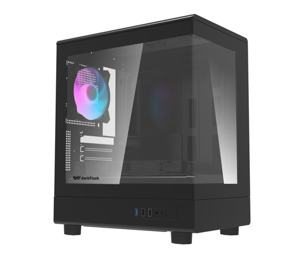 DarkFlash DB330M Black + 3 Fans - 1526248 - zdjęcie